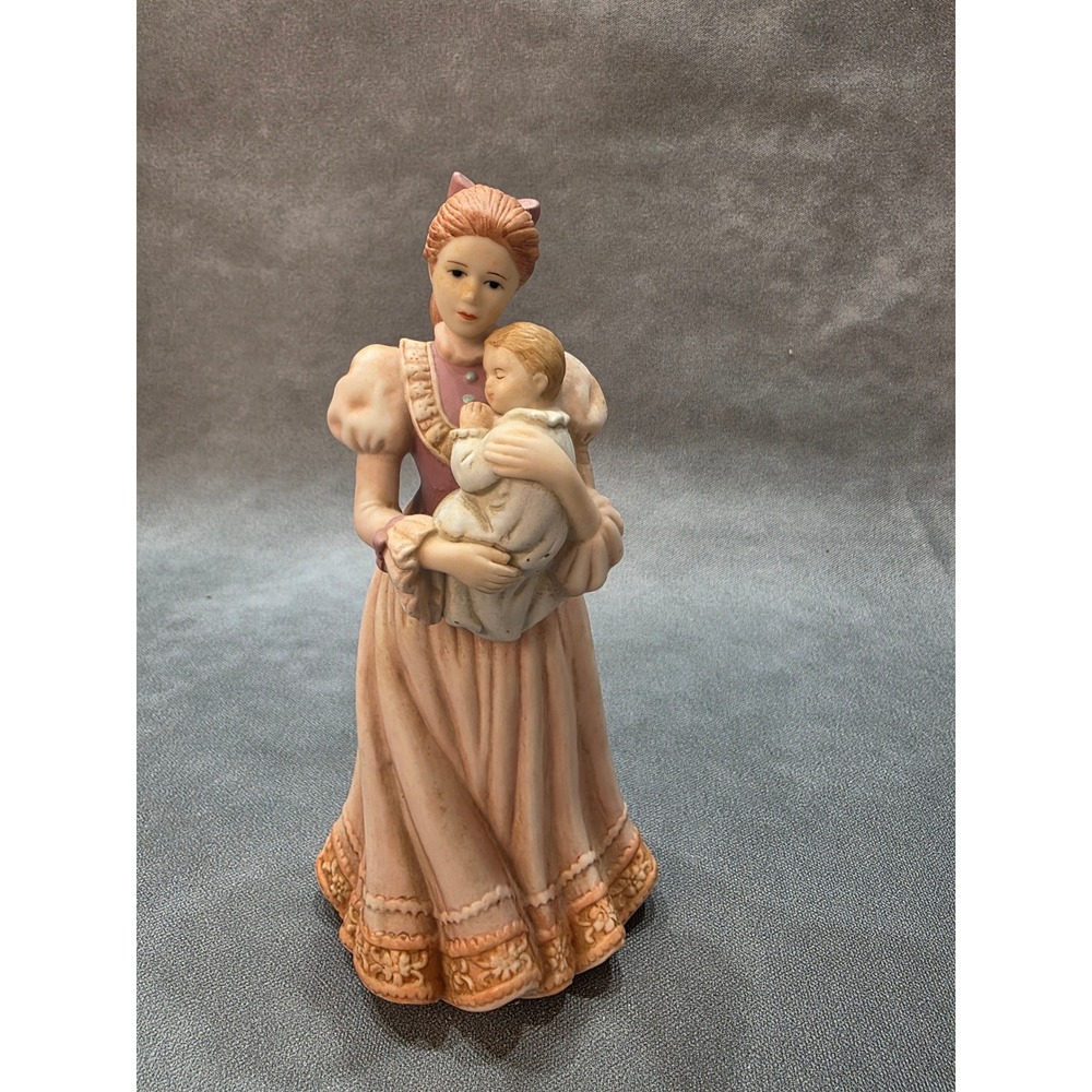 Home Interiors Comforting Arms Mother Child Figurine 14014-99 Porcelain 1999 VTG